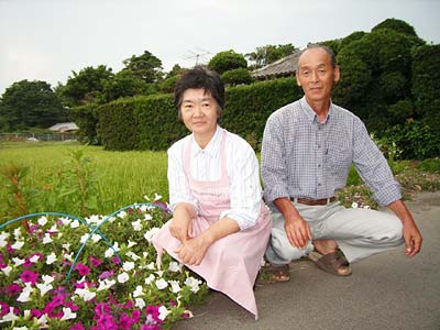 越川隆夫・幸子